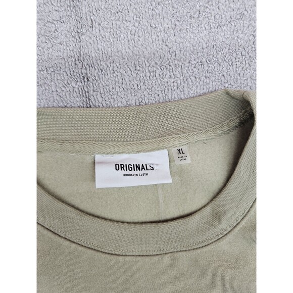 Originals Crew Neck Sweatshirt Mens XL Green - Picture 7 of 7